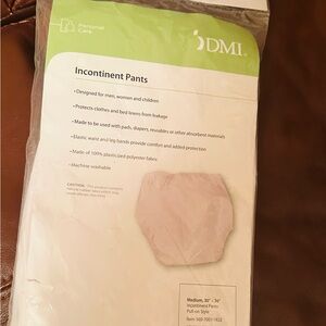 Mi Incontinent Pants - White